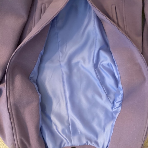 Marvin Richards 100% Wool Coat With original Tag - Fox Fur Collar size 6 - Picture 6 of 6